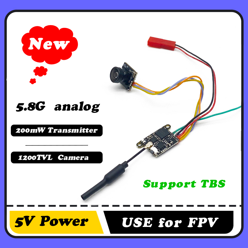 Fpv Drone Vtx - SLONWAKE 5,8G 1200TVL cámara FPV VTX