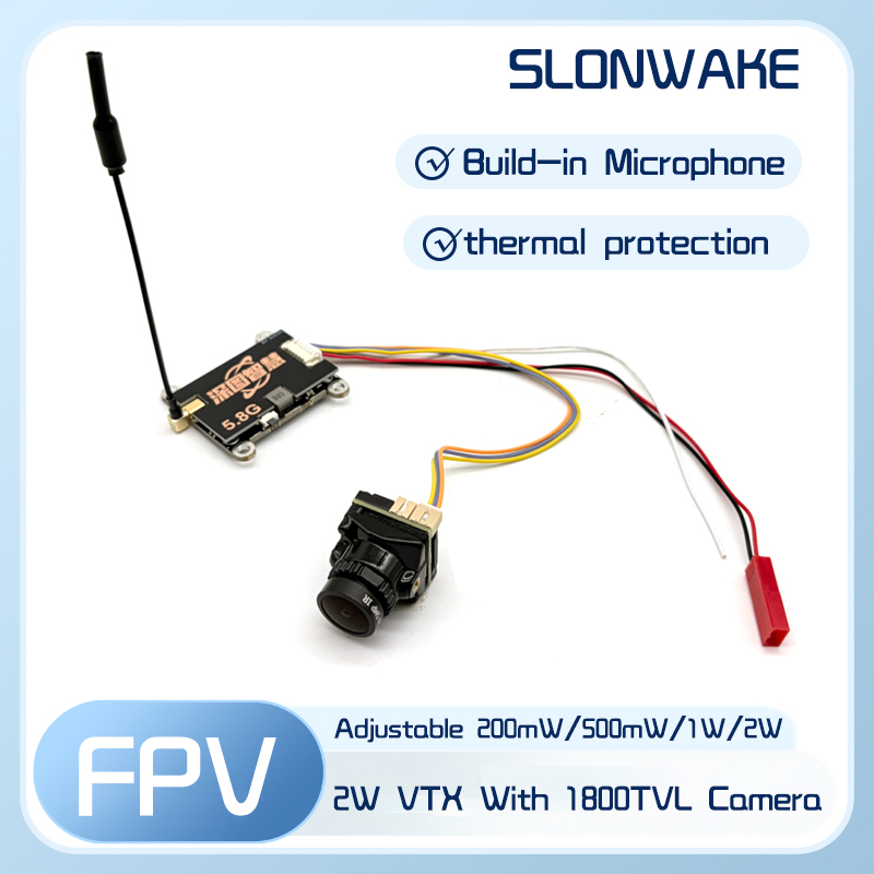 Transmisor VTX SLONWAKE 5.8G 5 - Fpv Drone Vtx reseña y precio
