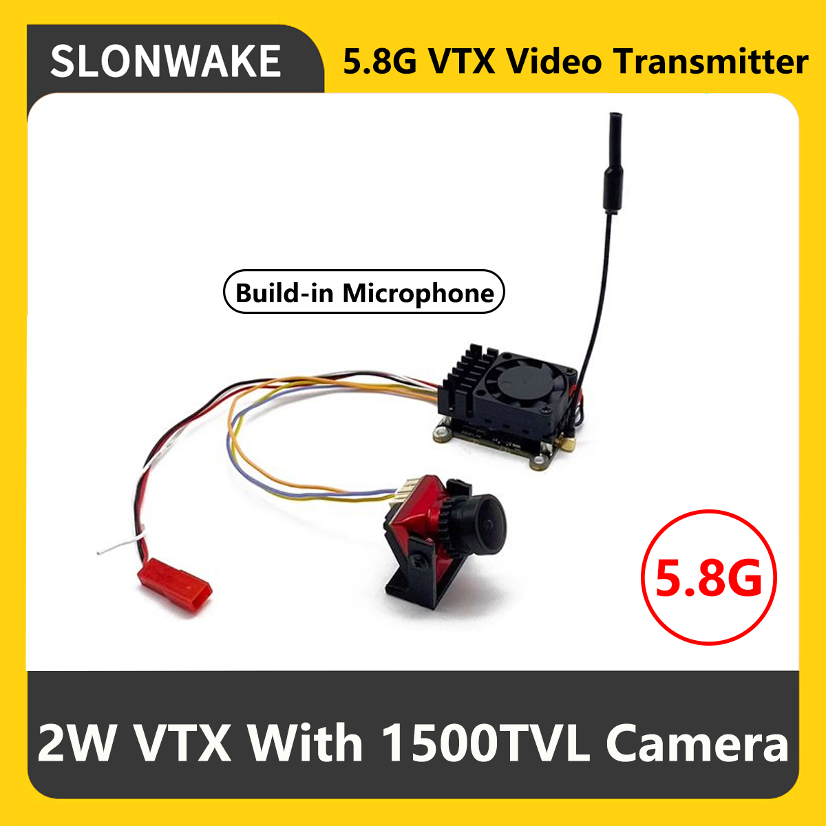 Transmisor FPV VTX SLONWAKE 5. - Fpv Drone Vtx reseña y precio