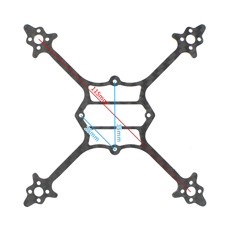 Placa inferior de distancia en - Fpv Drone Tool Kit reseña y precio